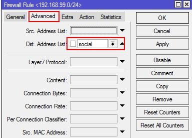 Использование динамических адрес листов (Black list; White list) на mikrotik hap lite (rb941 2nd)2