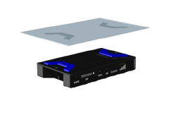 Крепление на самоклеящейся ленте