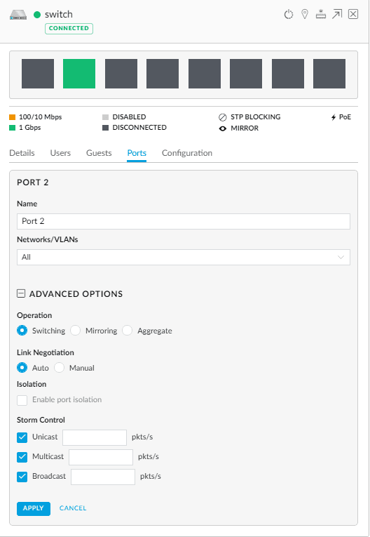 Режим работы &laquo;Isolation&raquo;