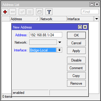 Настройка Микротик