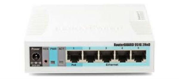 Быстрая настройка роутера MikroTik RB951G-2HnD