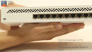 Видеообзор маршрутизатора MikroTik CCR1016-12G