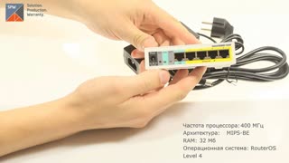 Видеообзор маршрутизатора MikroTik RB750UP