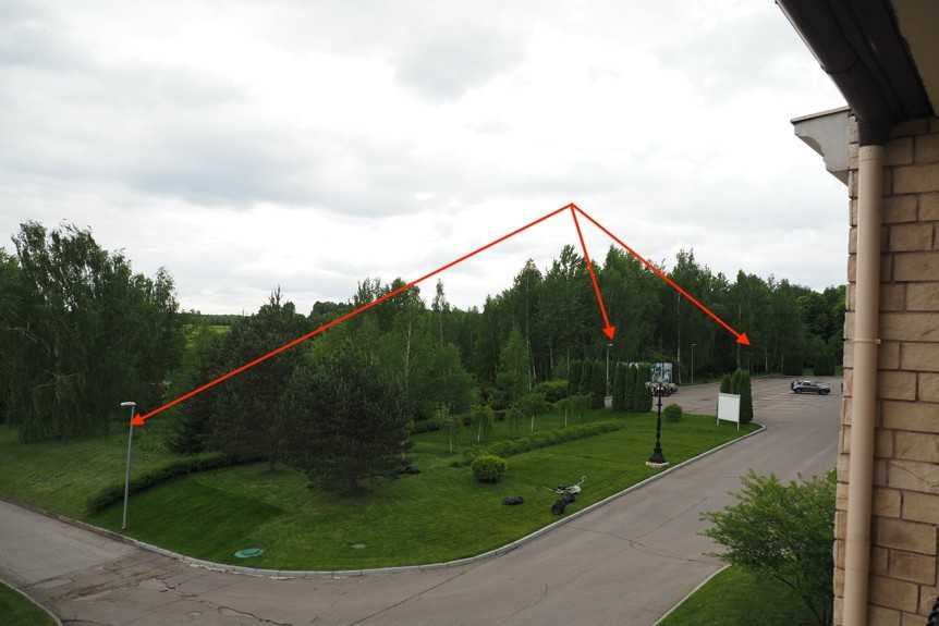 Место размещения точек доступа